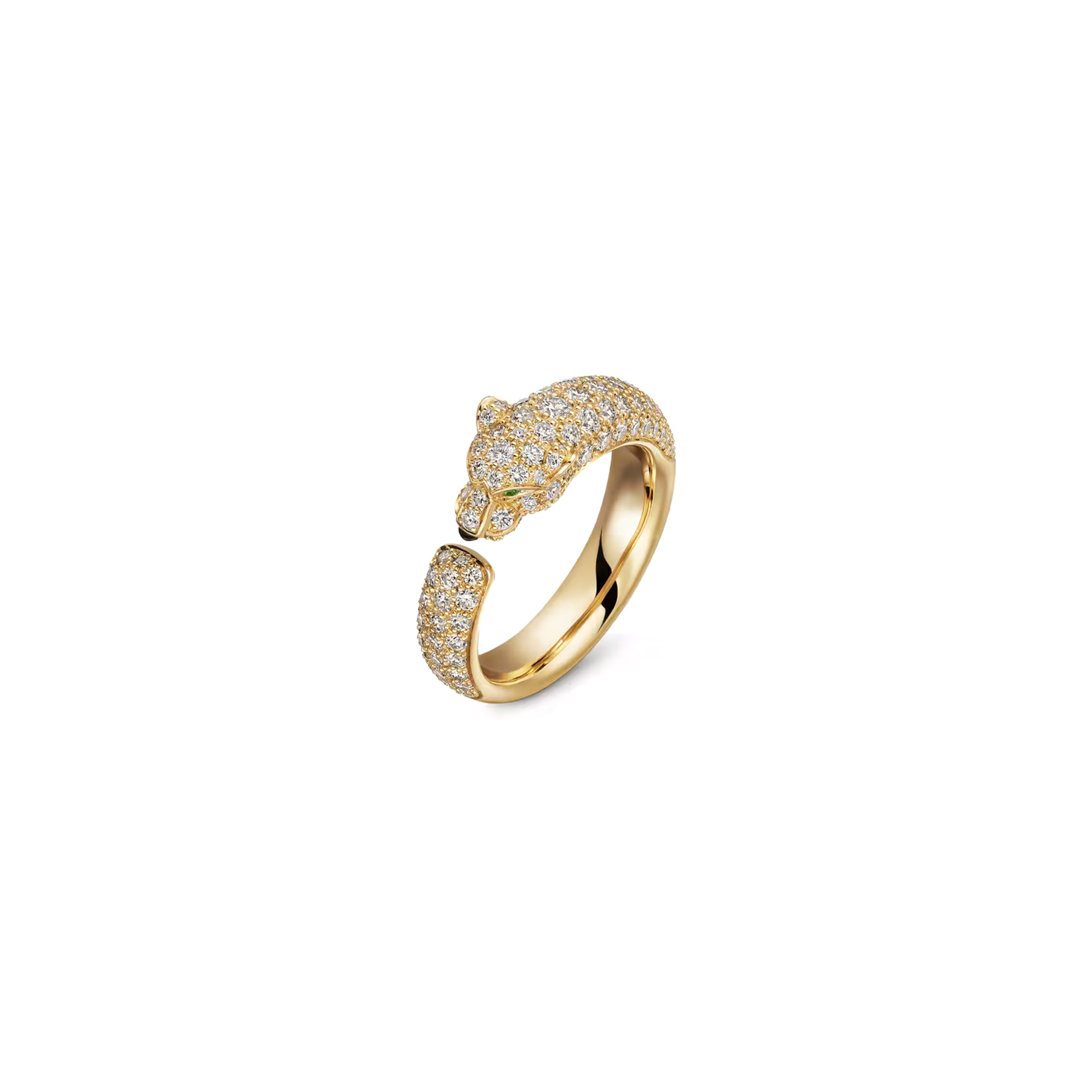 CARTIER PANTHÈRE DE CARTIER RING, SMALL MODEL, PAVED N4765500